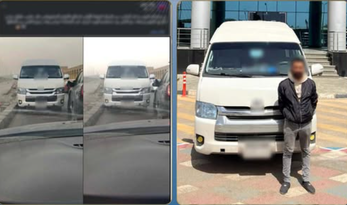 ضبط سائق ميكروباص سار عكس الاتجاه بالجيزة بعد تداول الواقعة على السوشيال ميديا